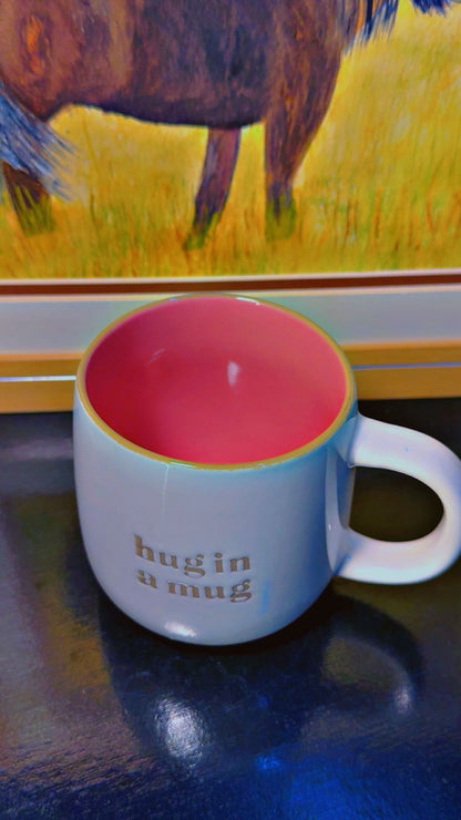Hug in a Mug - Ceramic Coffee Mug