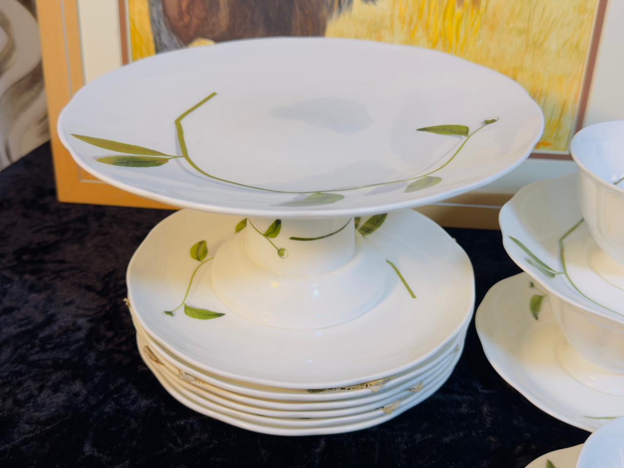 Royal Sutton Fine Bone China Tea Set - 15-Piece Elegant Porcelain Collection